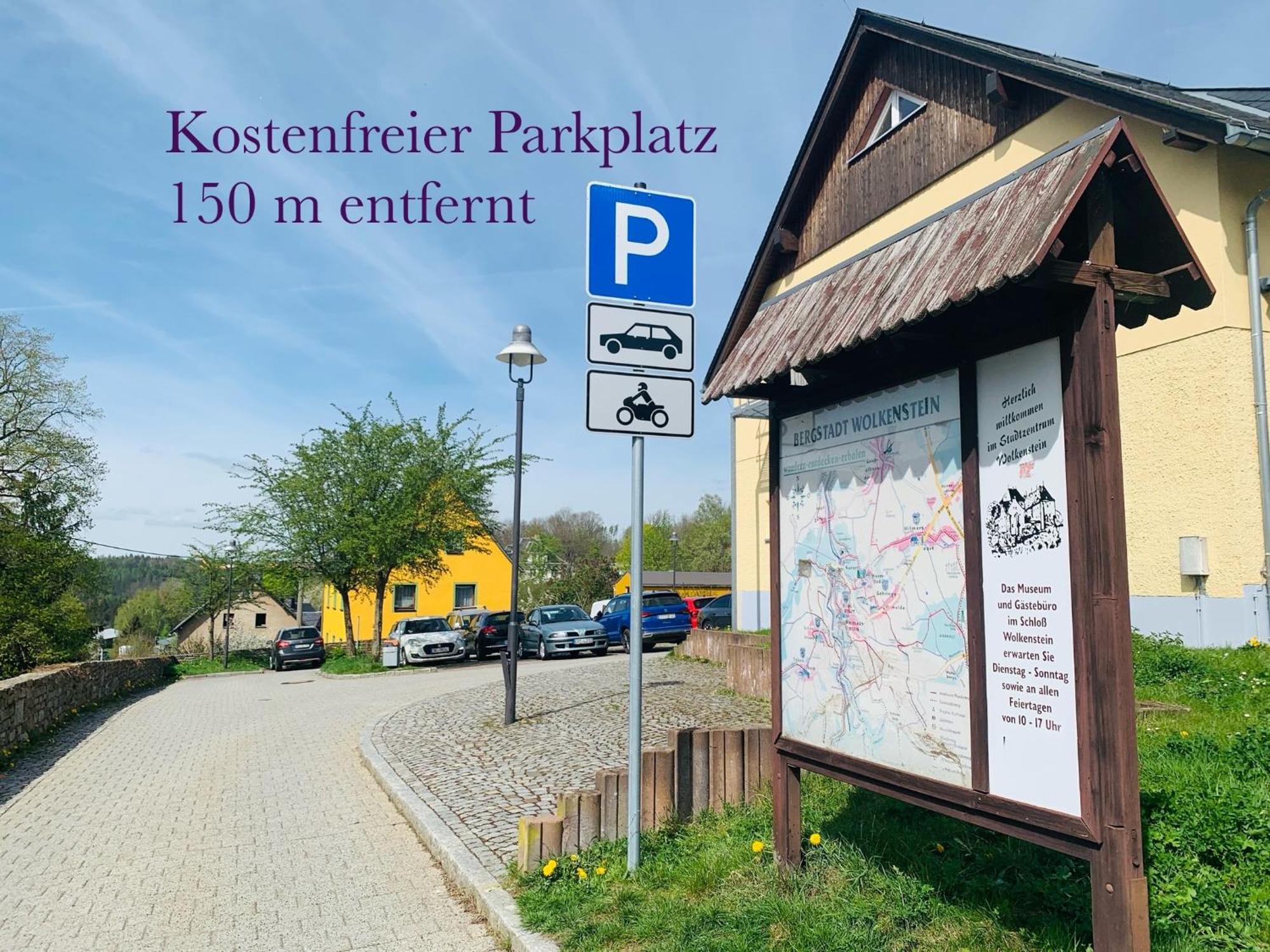 Am Schloss Wolkenstein, 75M2, 2Br, Babybett Luaran gambar
